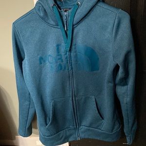 The North Face zip up hoodie
